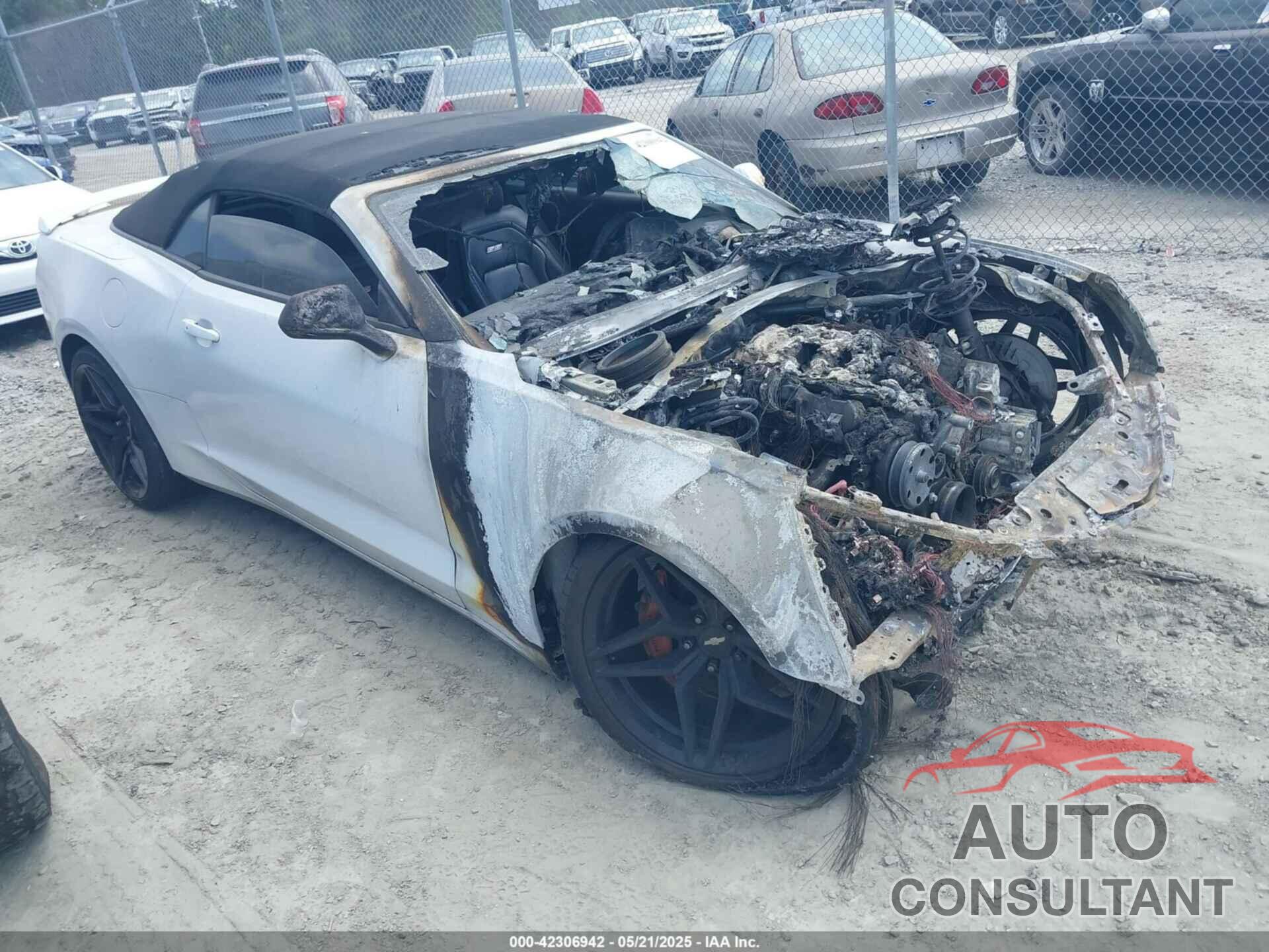 CHEVROLET CAMARO 2016 - 1G1FH3D73G0160209