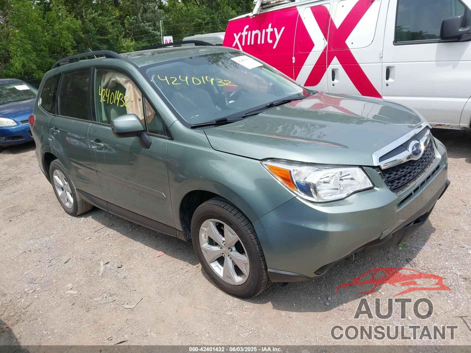 SUBARU FORESTER 2015 - JF2SJADC1FH813486