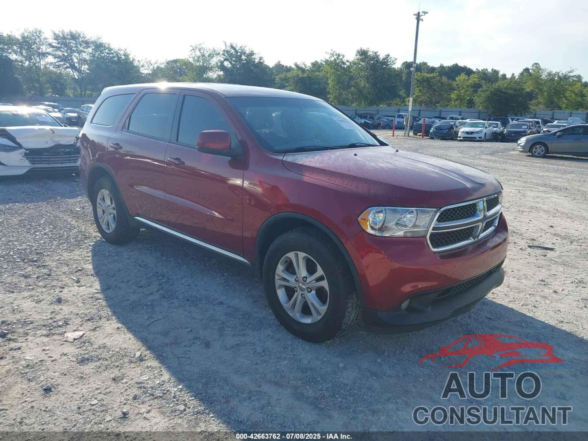 DODGE DURANGO 2013 - 1C4RDHAG5DC637329
