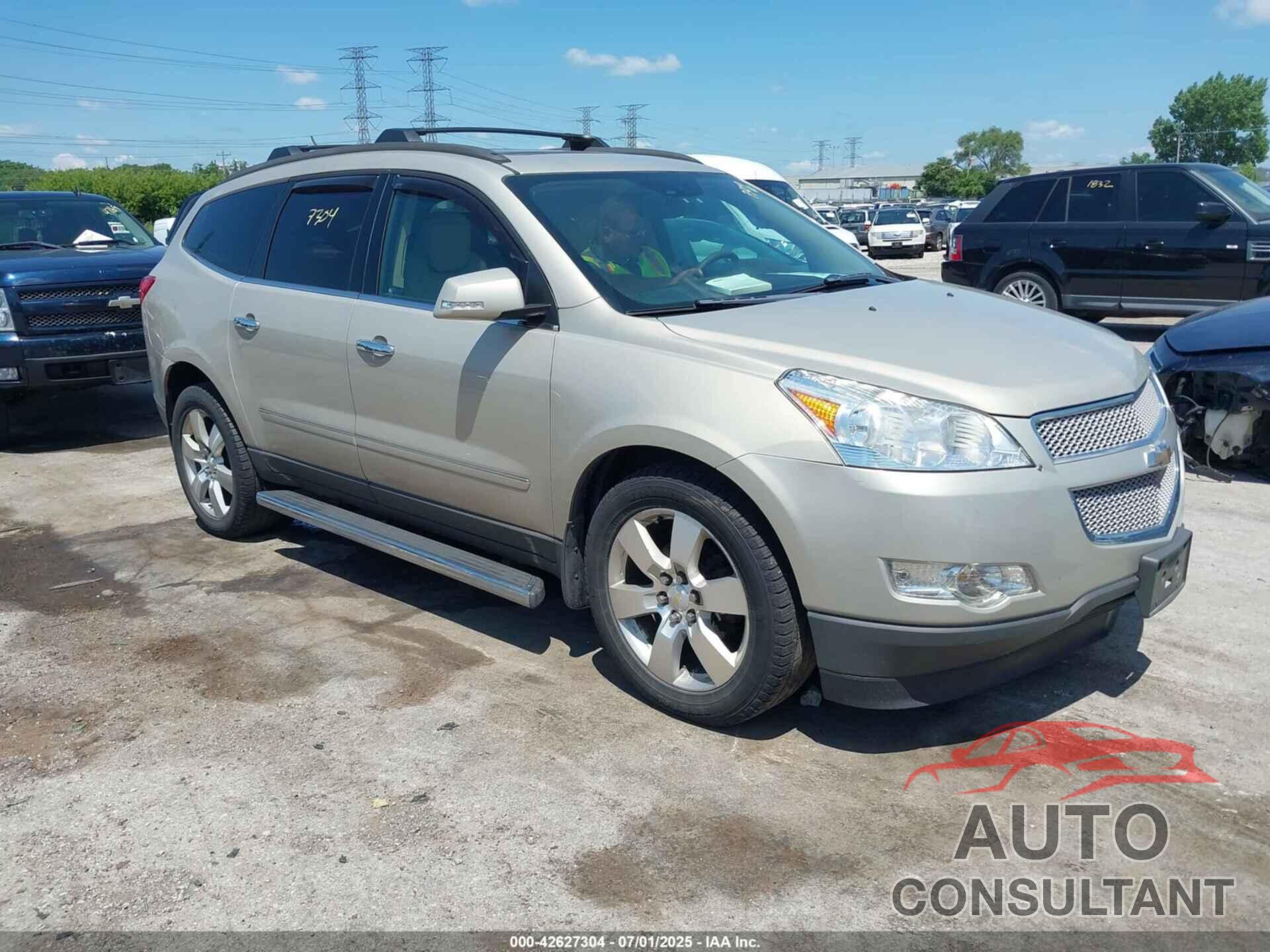 CHEVROLET TRAVERSE 2012 - 1GNKRLED7CJ143111