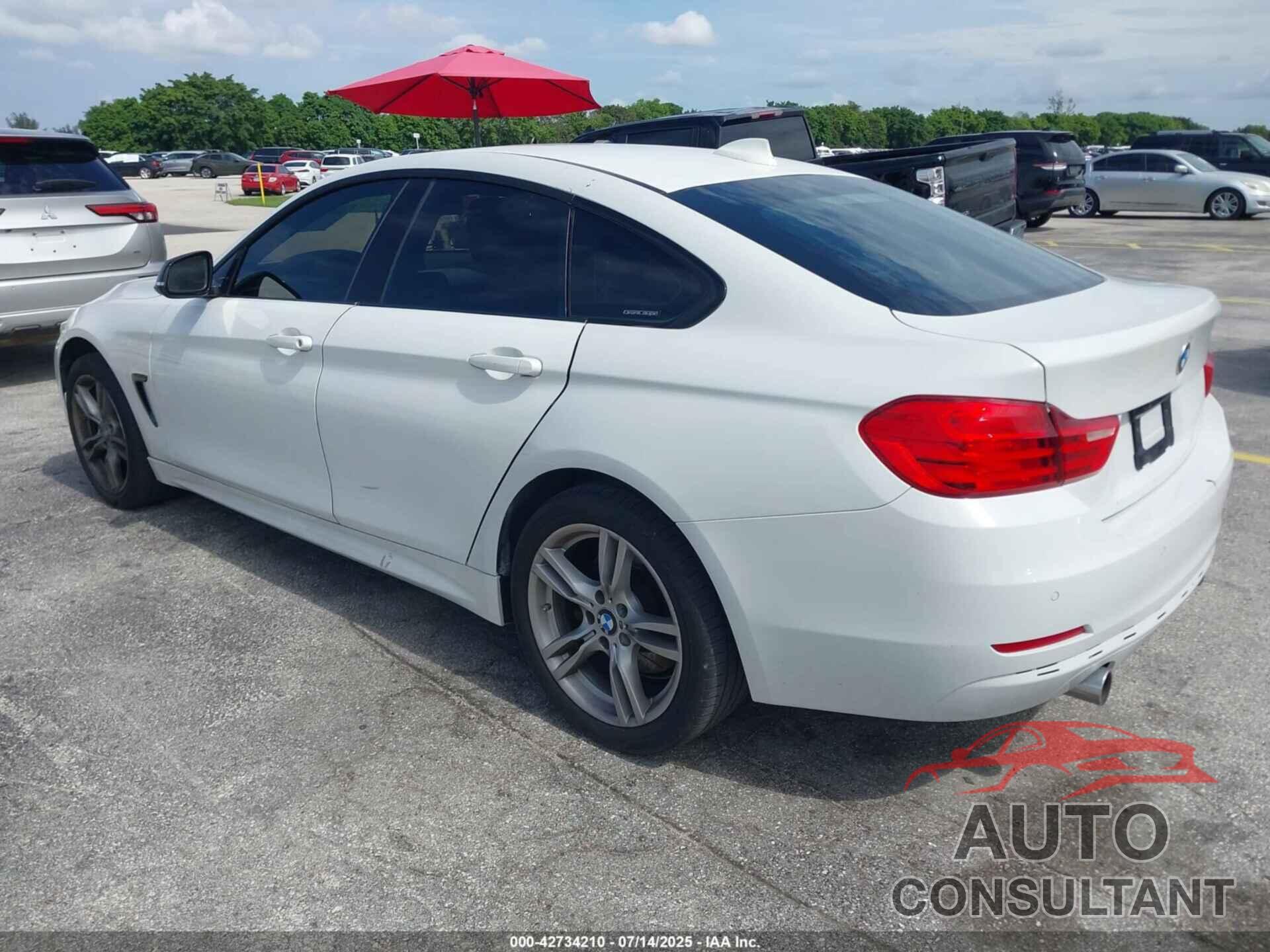 BMW 435I GRAN COUPE 2016 - WBA4B3C58GG528016