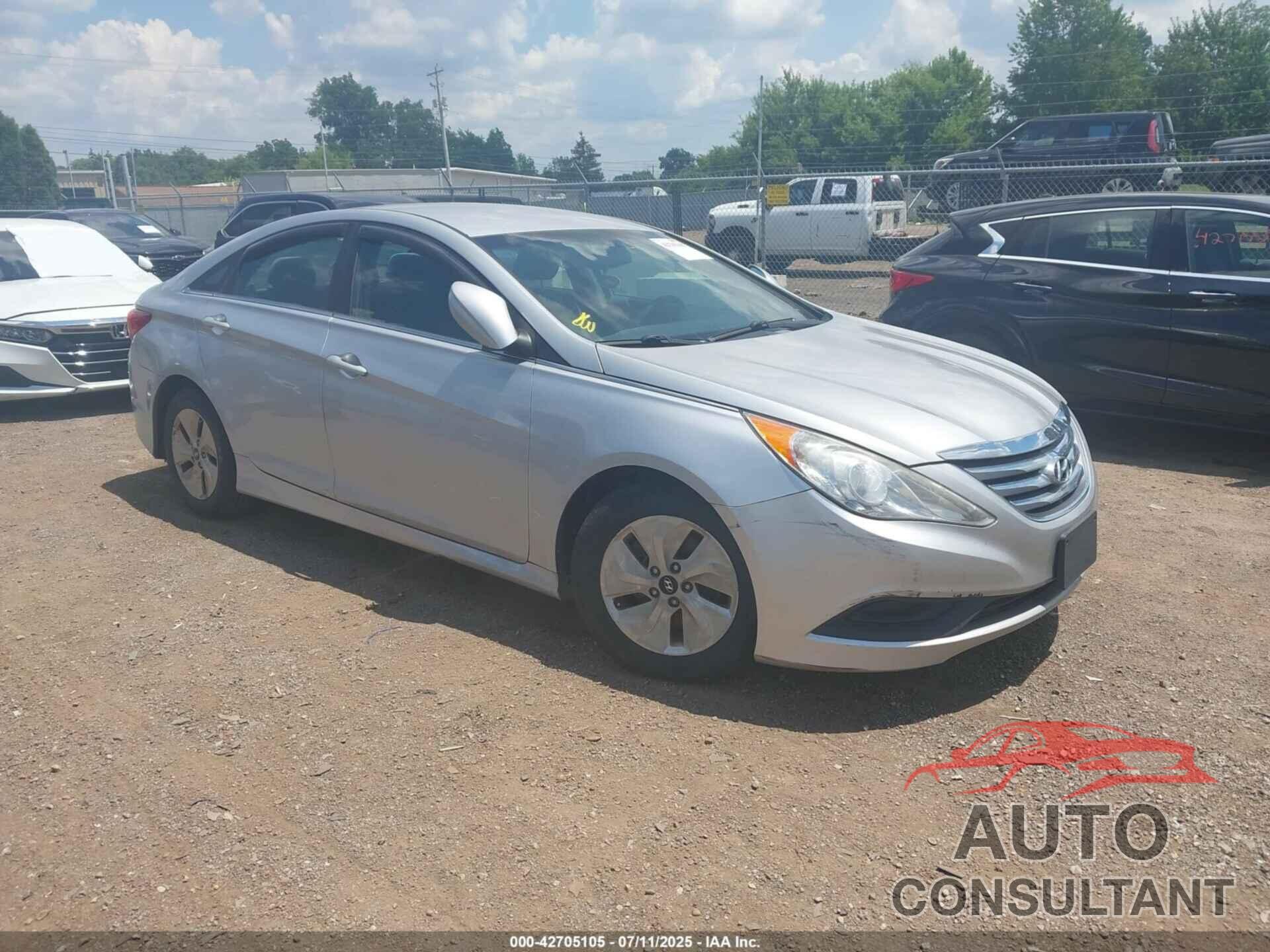 HYUNDAI SONATA 2014 - 5NPEB4AC2EH815388