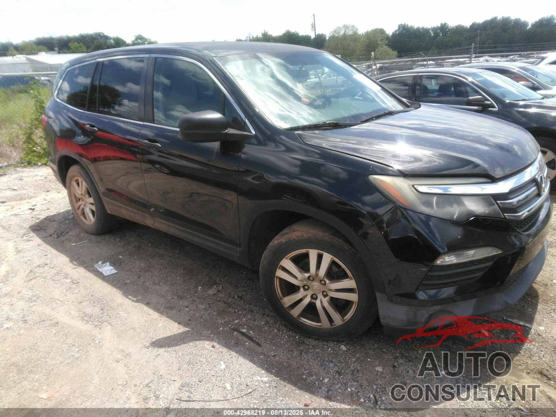 HONDA PILOT 2016 - 5FNYF5H13GB055954