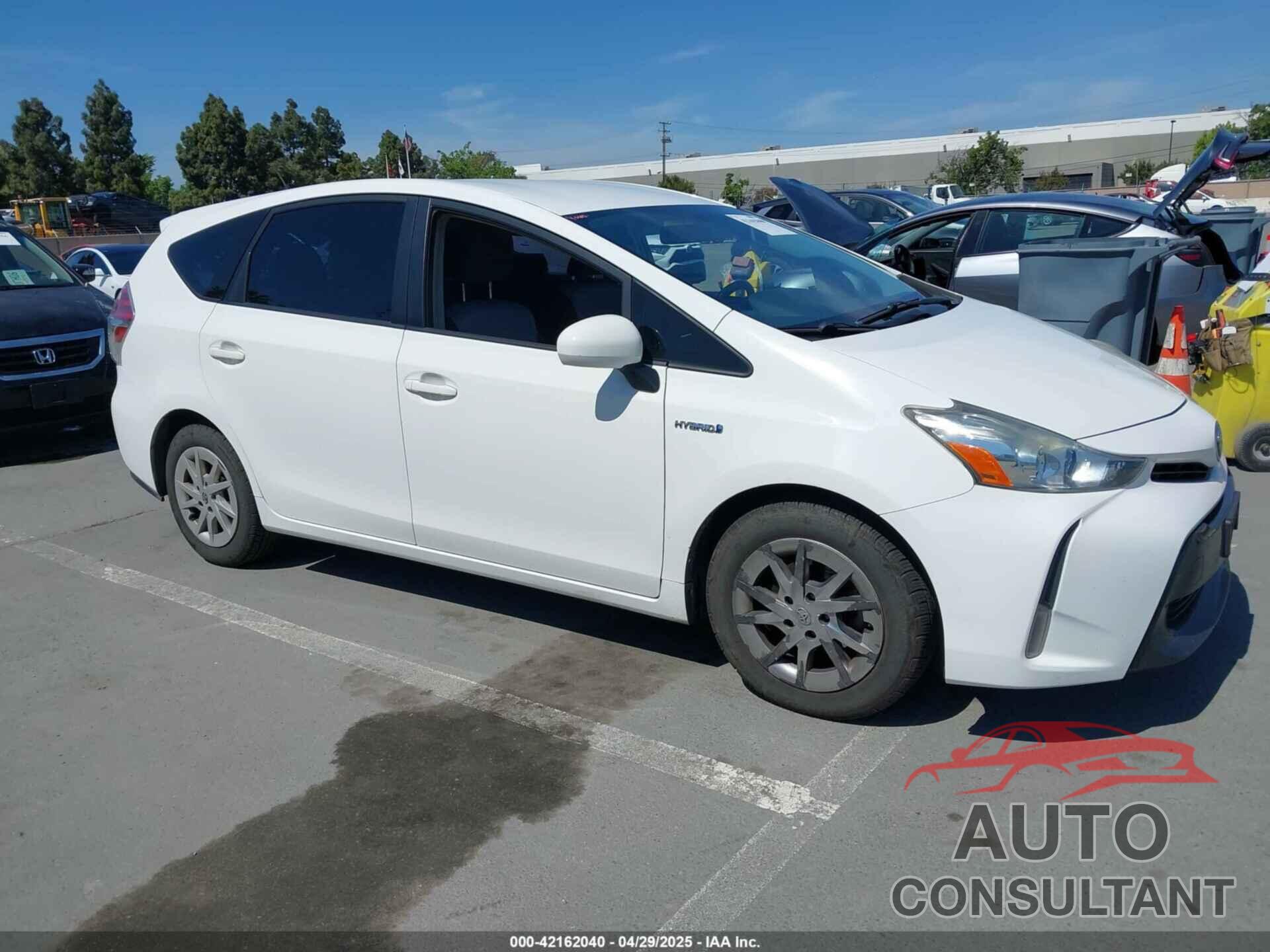TOYOTA PRIUS V 2016 - JTDZN3EU5GJ051939