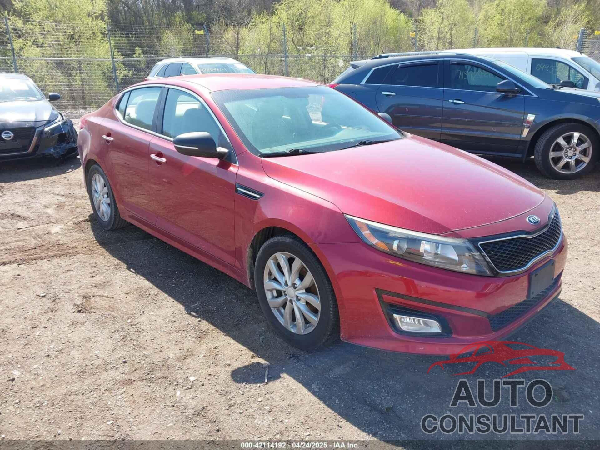 KIA OPTIMA 2015 - 5XXGN4A75FG455226