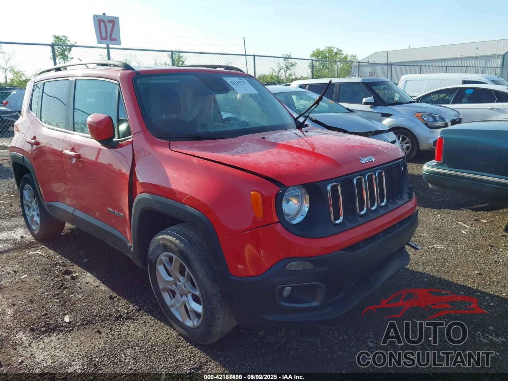 JEEP RENEGADE 2015 - ZACCJBBT6FPB88359
