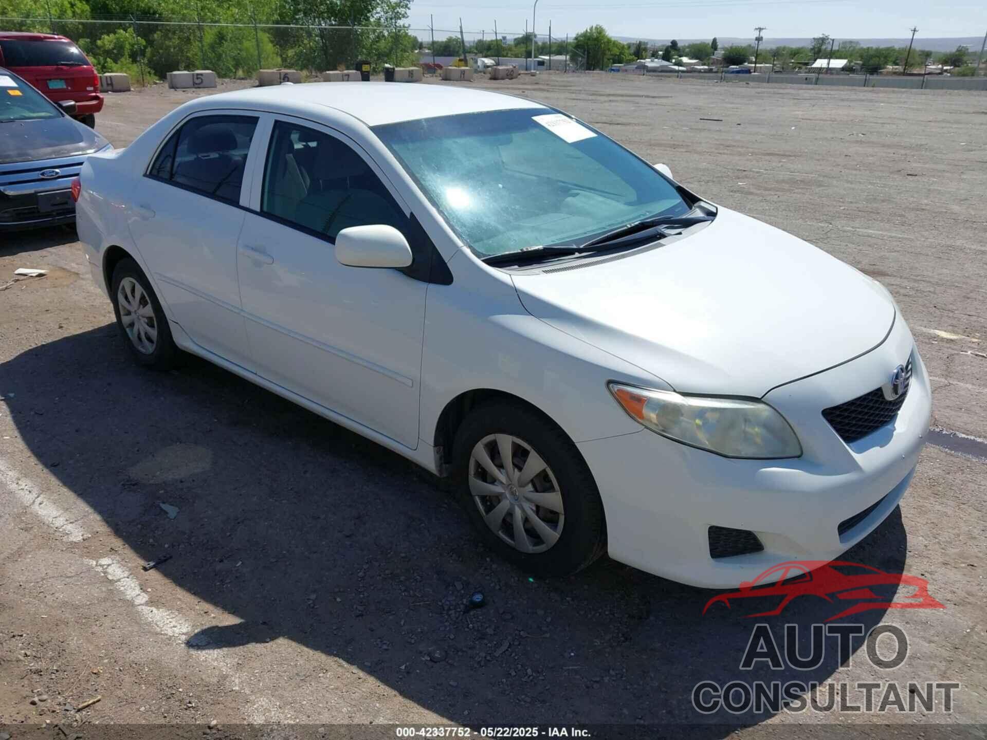 TOYOTA COROLLA 2009 - JTDBL40EX99045572