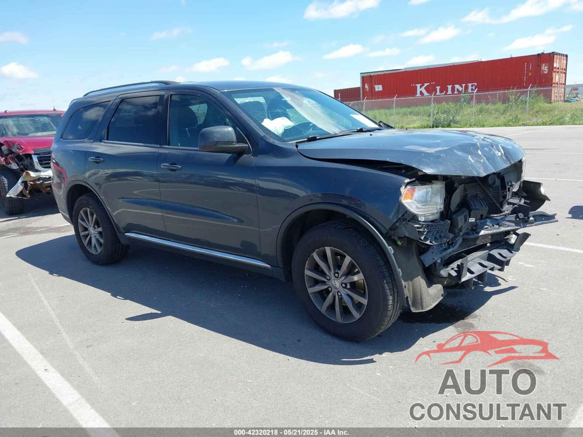 DODGE DURANGO 2018 - 1C4RDJAG9JC111305