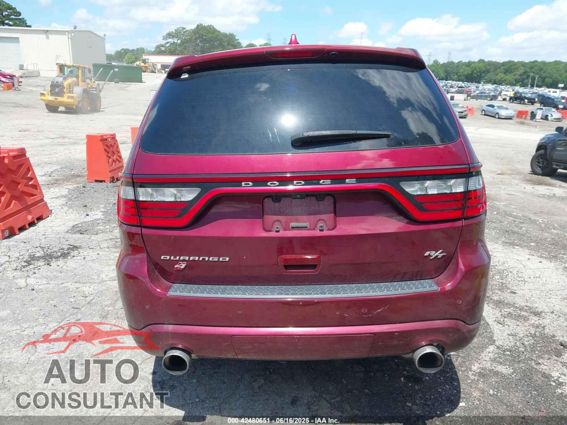 DODGE DURANGO 2019 - 1C4SDJCT9KC631548