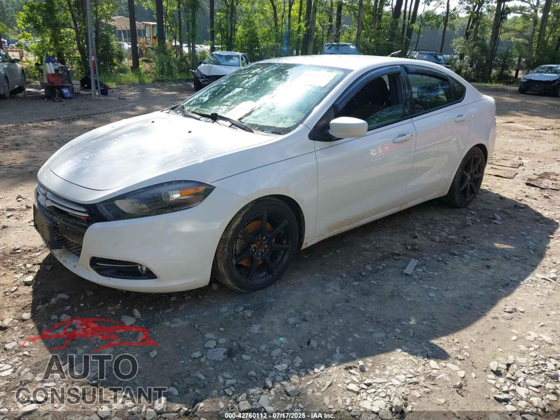 DODGE DART 2013 - 1C3CDFBA2DD185200