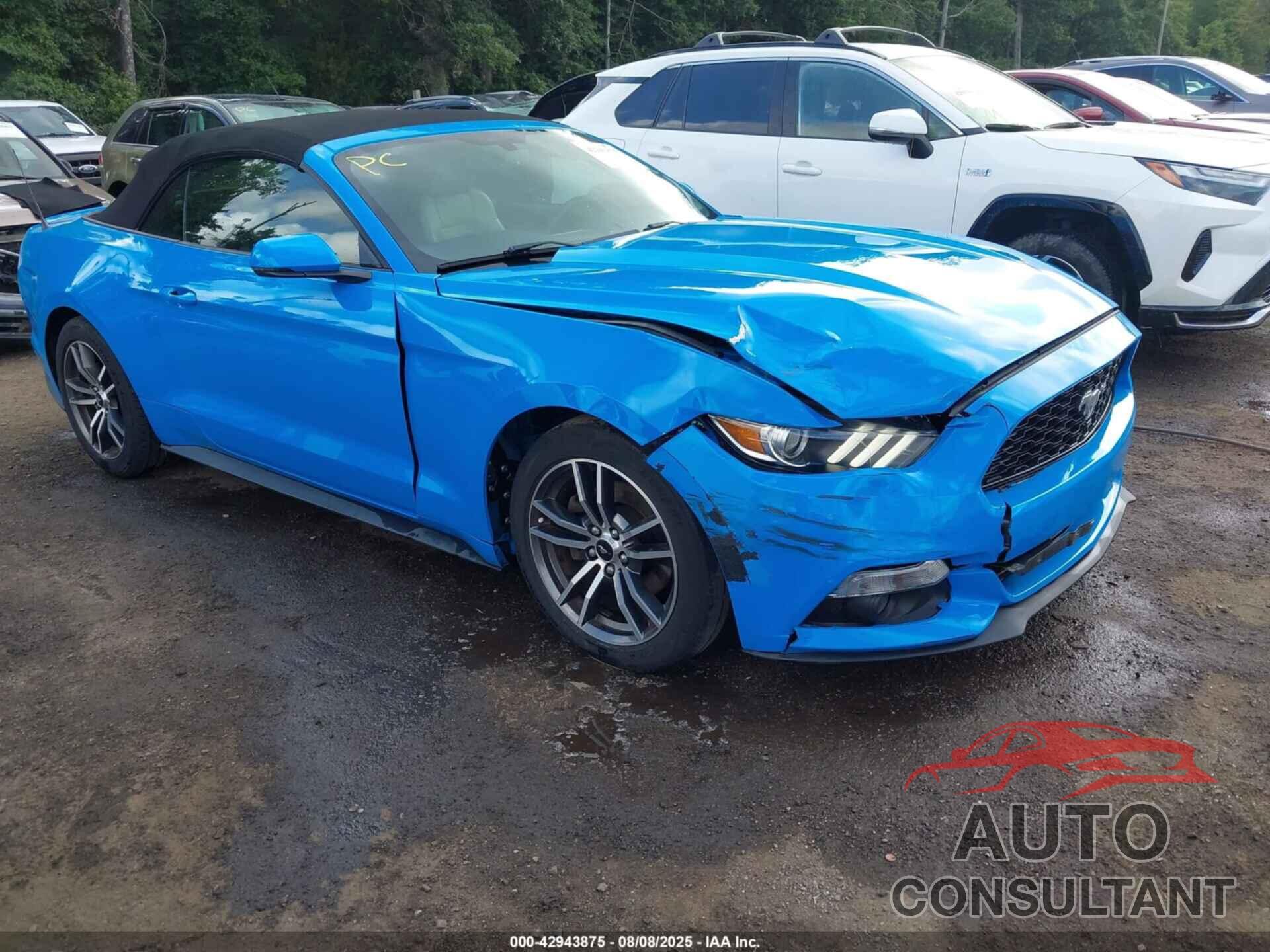 FORD MUSTANG 2017 - 1FATP8UH1H5287781