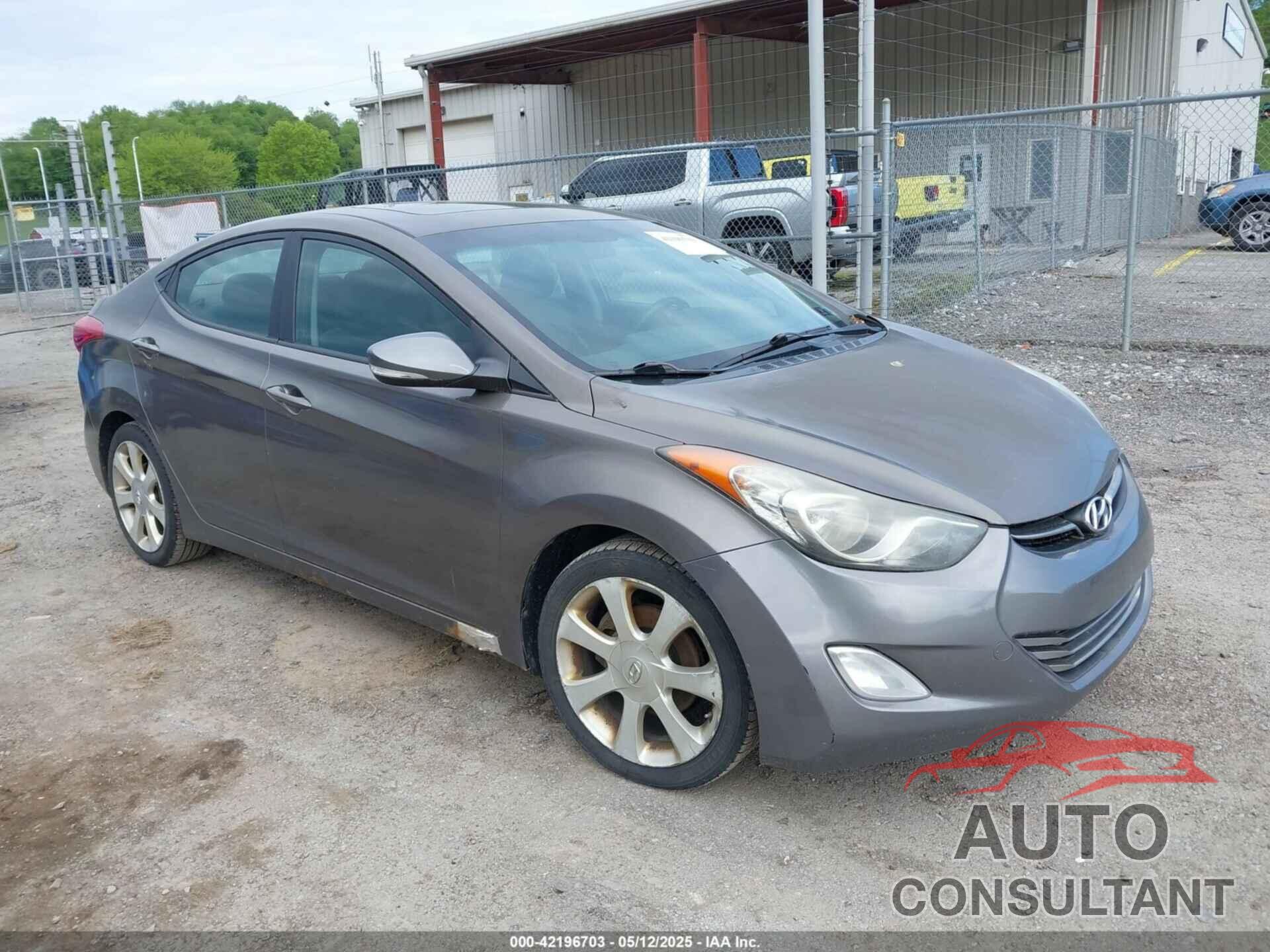 HYUNDAI ELANTRA 2012 - 5NPDH4AEXCH102425