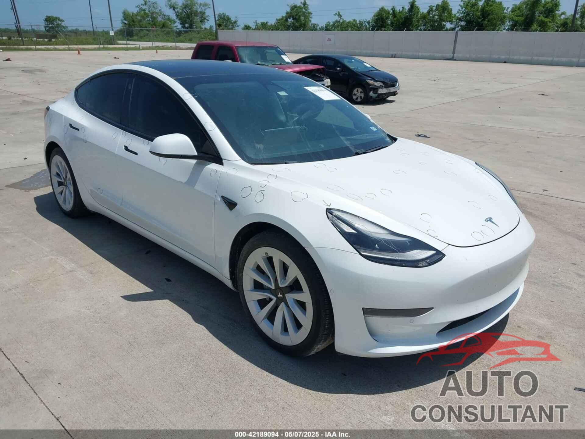 TESLA MODEL 3 2021 - 5YJ3E1EA2MF020585