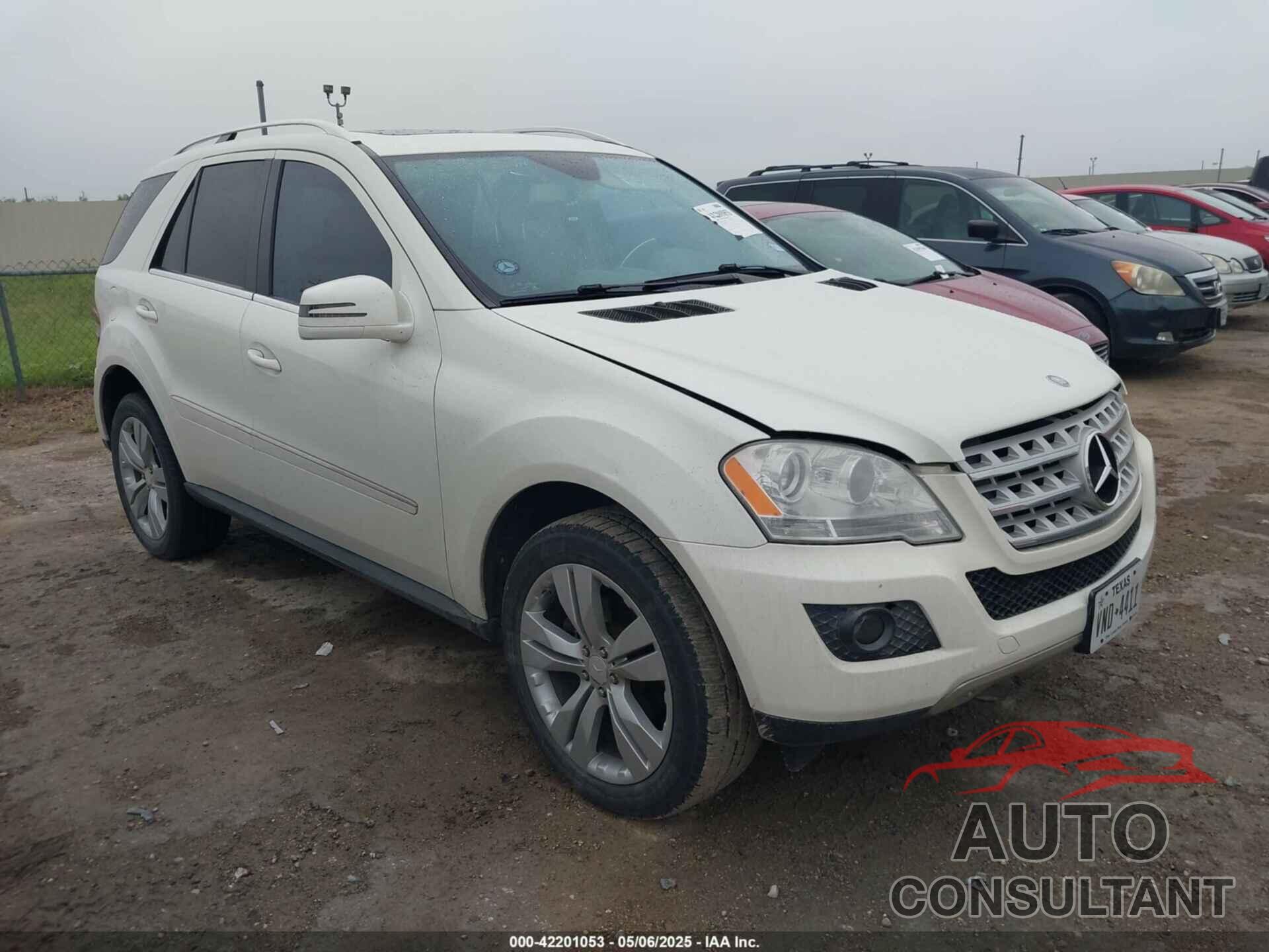 MERCEDES-BENZ ML 350 2011 - 4JGBB5GB4BA639708