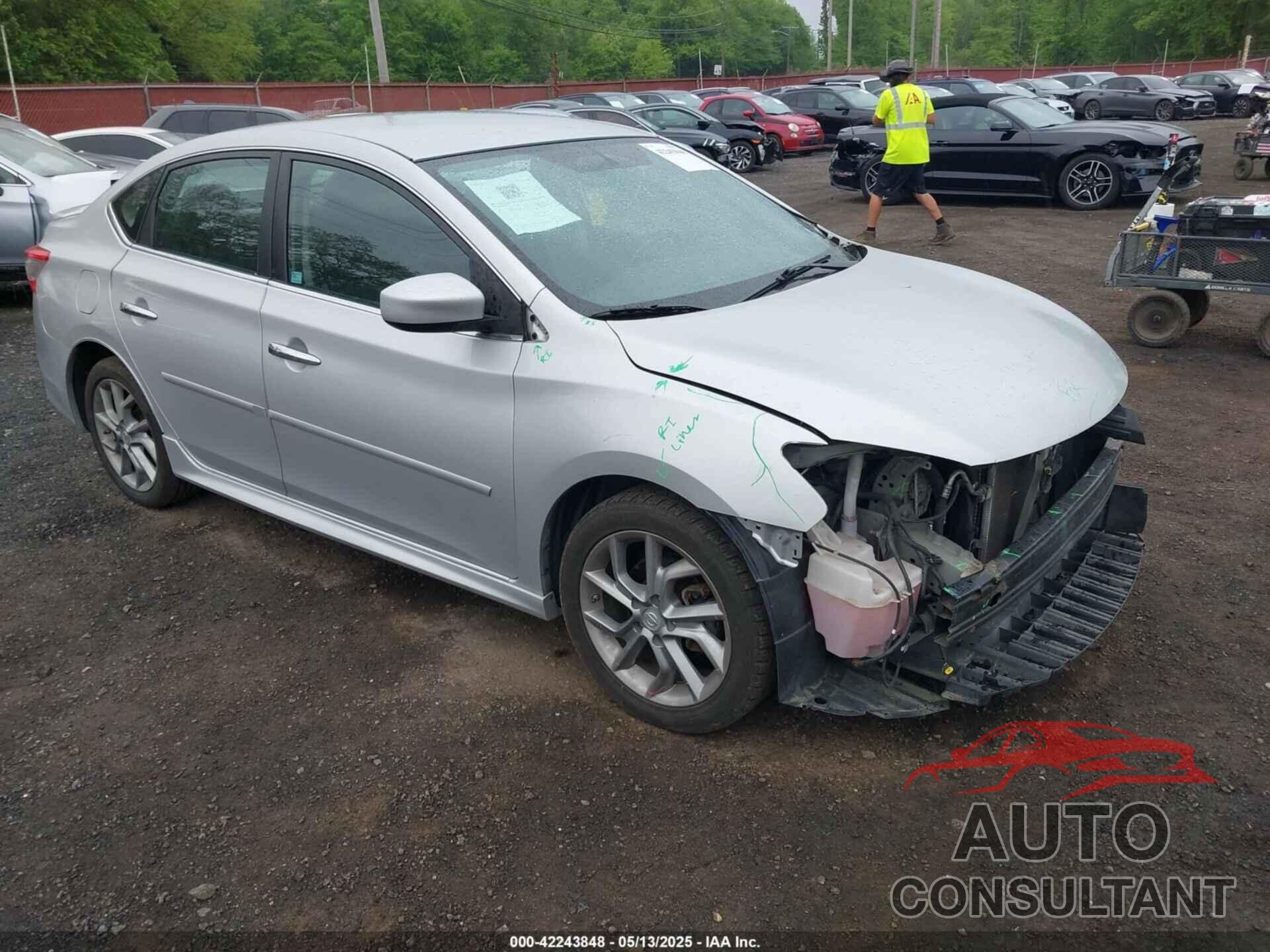 NISSAN SENTRA 2013 - 3N1AB7AP4DL631686