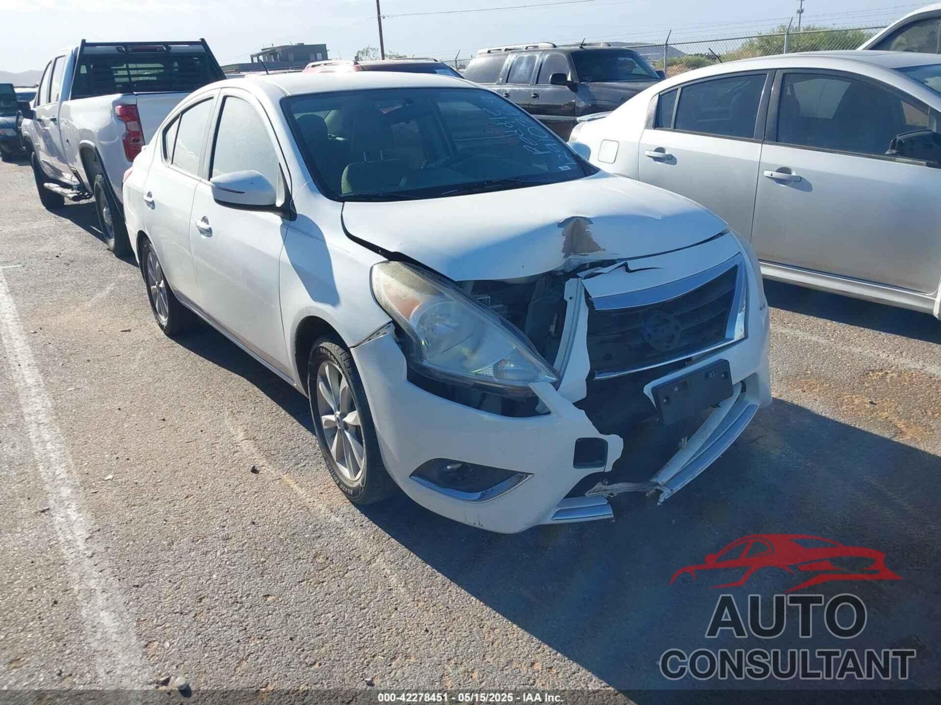 NISSAN VERSA 2015 - 3N1CN7AP5FL916254
