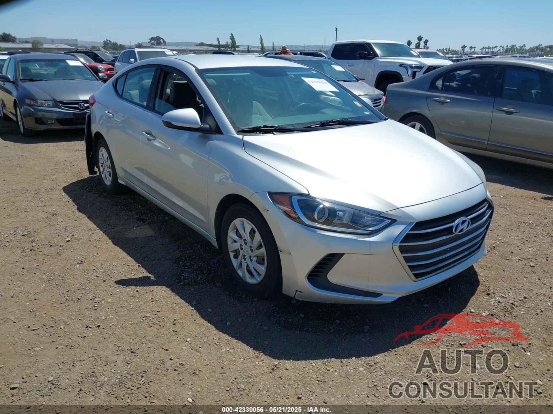 HYUNDAI ELANTRA 2017 - 5NPD74LF0HH208348