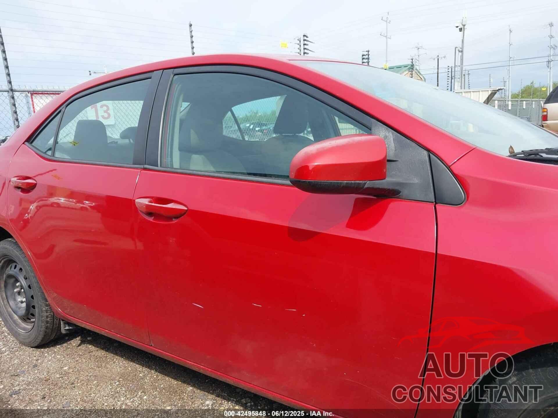 TOYOTA COROLLA 2015 - 2T1BURHE5FC471934