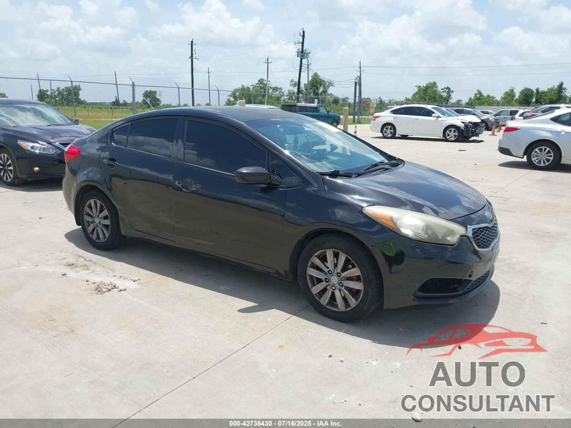 KIA FORTE 2014 - KNAFK4A65E5063231
