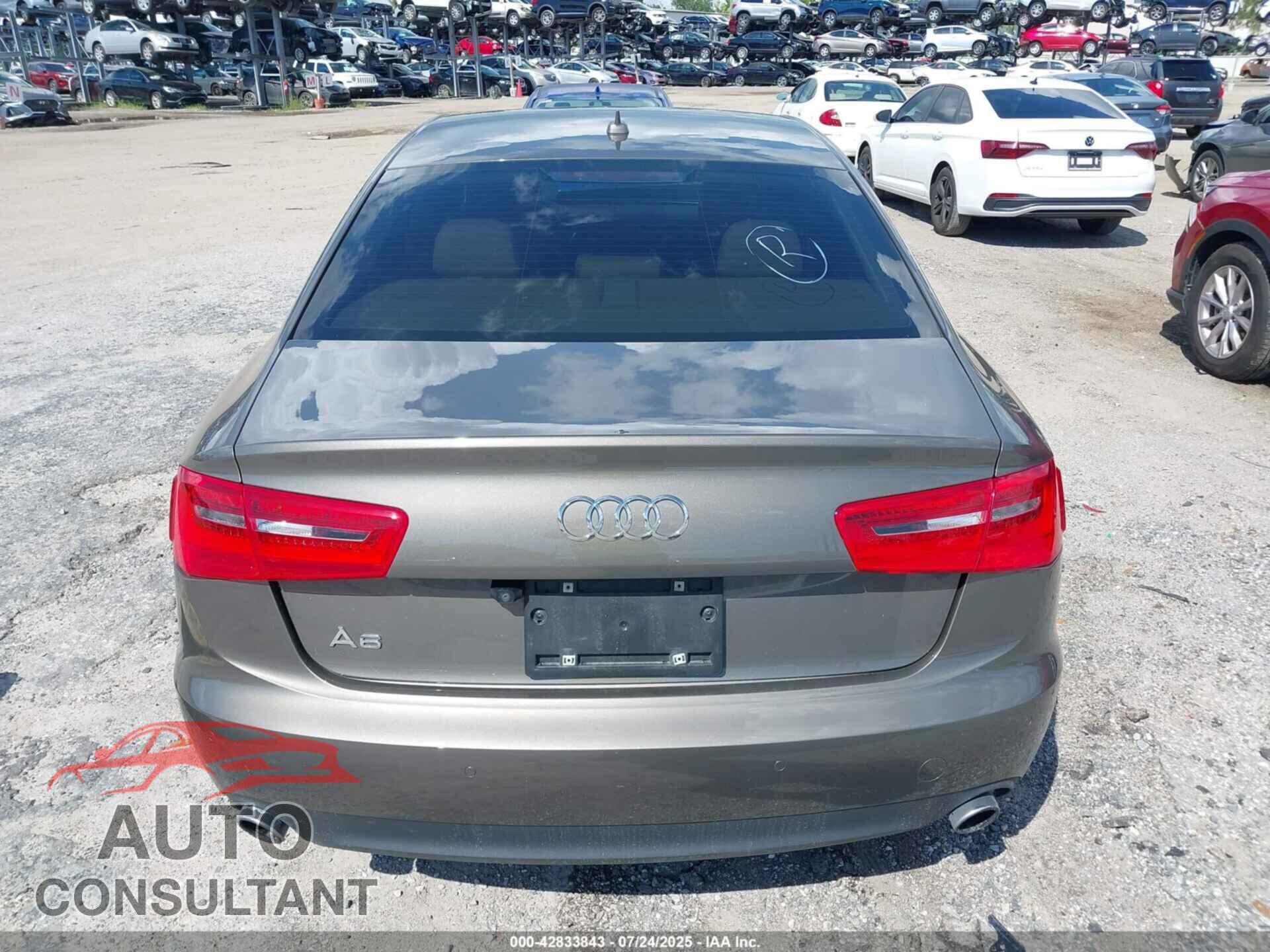 AUDI A6 2013 - WAUDFAFC5DN140459