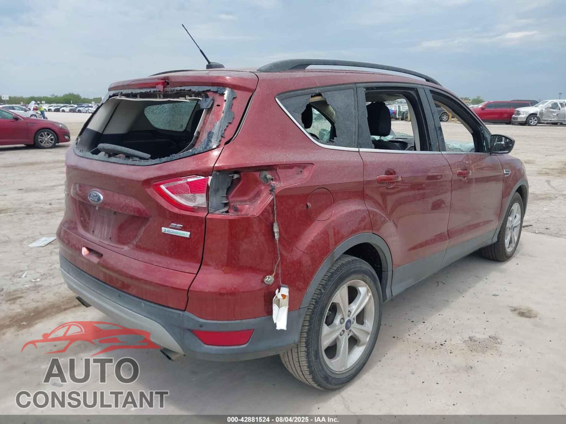 FORD ESCAPE 2016 - 1FMCU0GX9GUA04003
