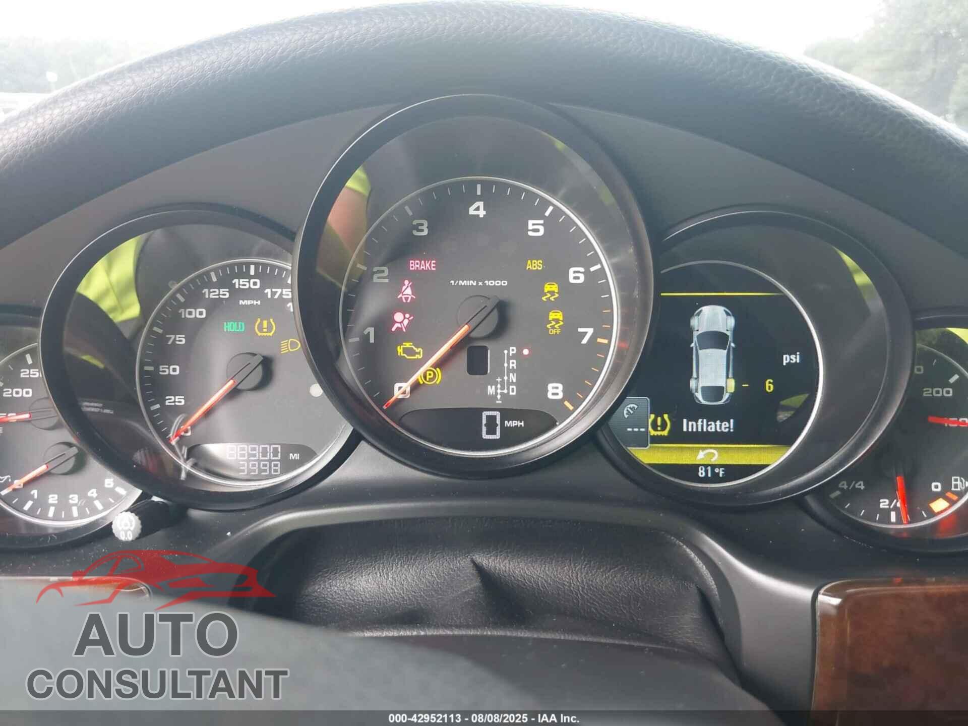 PORSCHE PANAMERA 2012 - WP0AA2A72CL070823