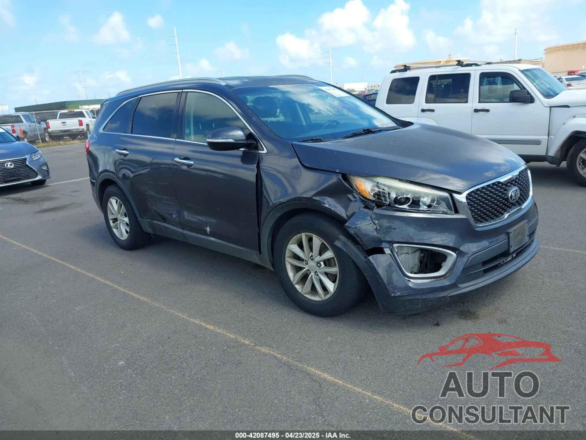 KIA SORENTO 2016 - 5XYPG4A38GG033374