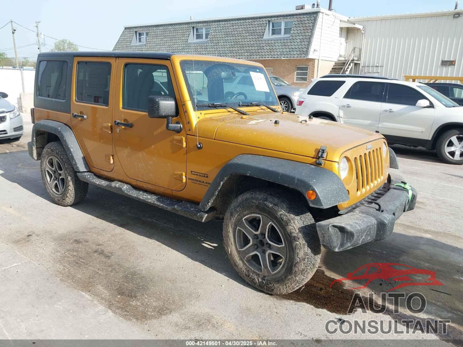JEEP WRANGLER UNLIMITED 2014 - 1C4BJWDG0EL169022