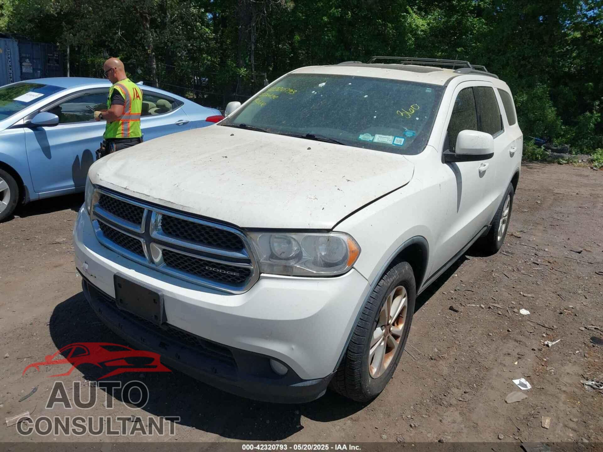 DODGE DURANGO 2012 - 1C4RDJAG1CC122253