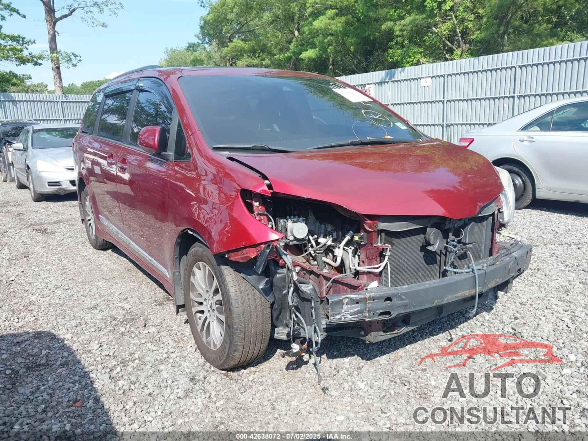 TOYOTA SIENNA 2018 - 5TDYZ3DC1JS941034