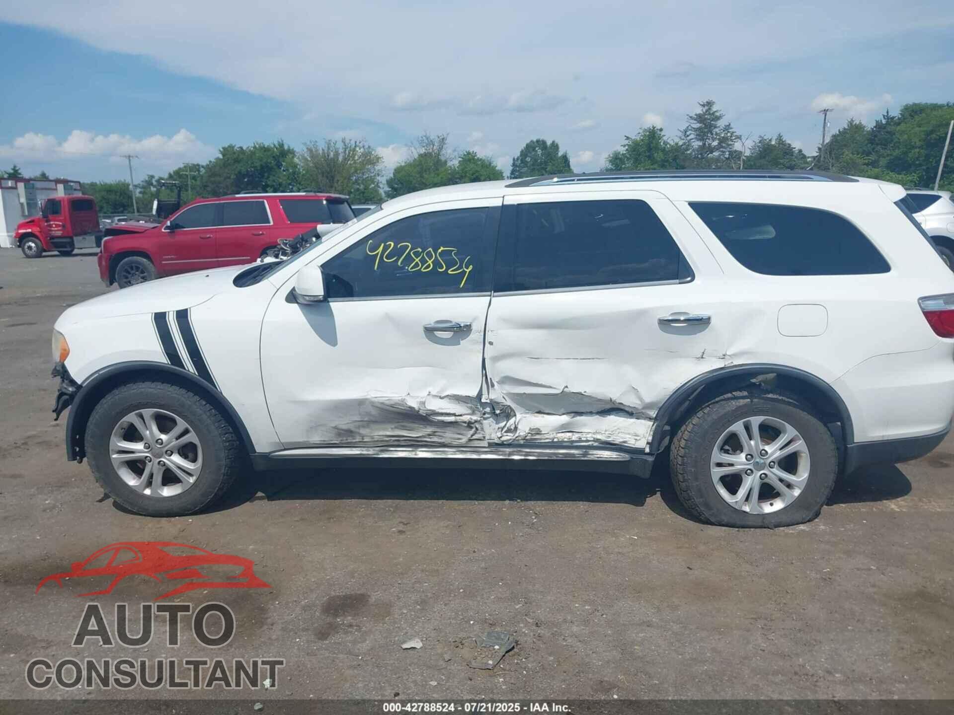 DODGE DURANGO 2013 - 1C4RDJDG7DC662400