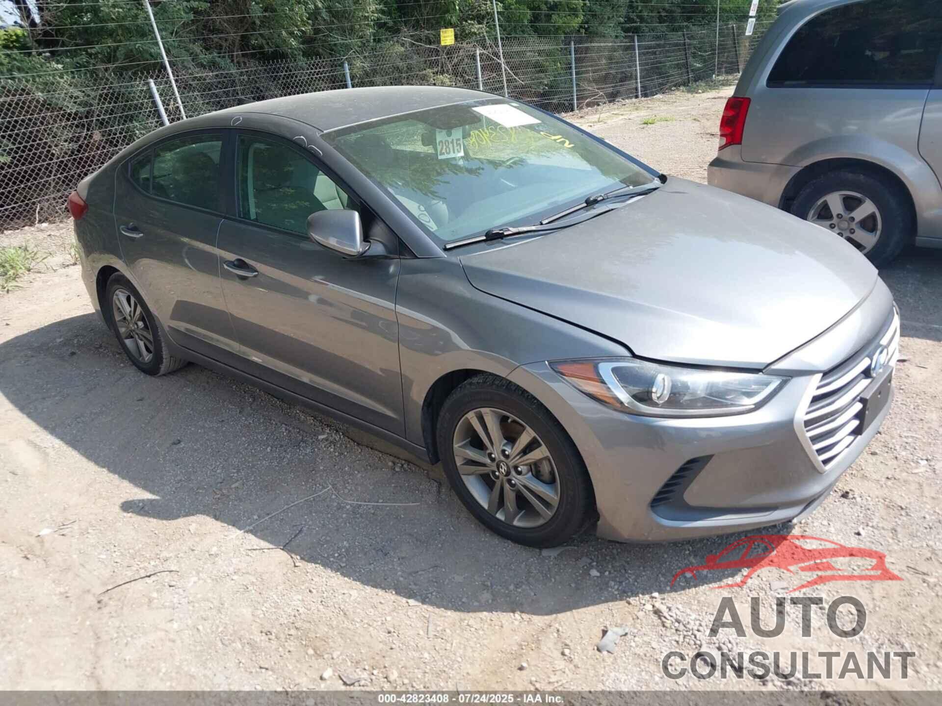 HYUNDAI ELANTRA 2018 - 5NPD84LF5JH297420