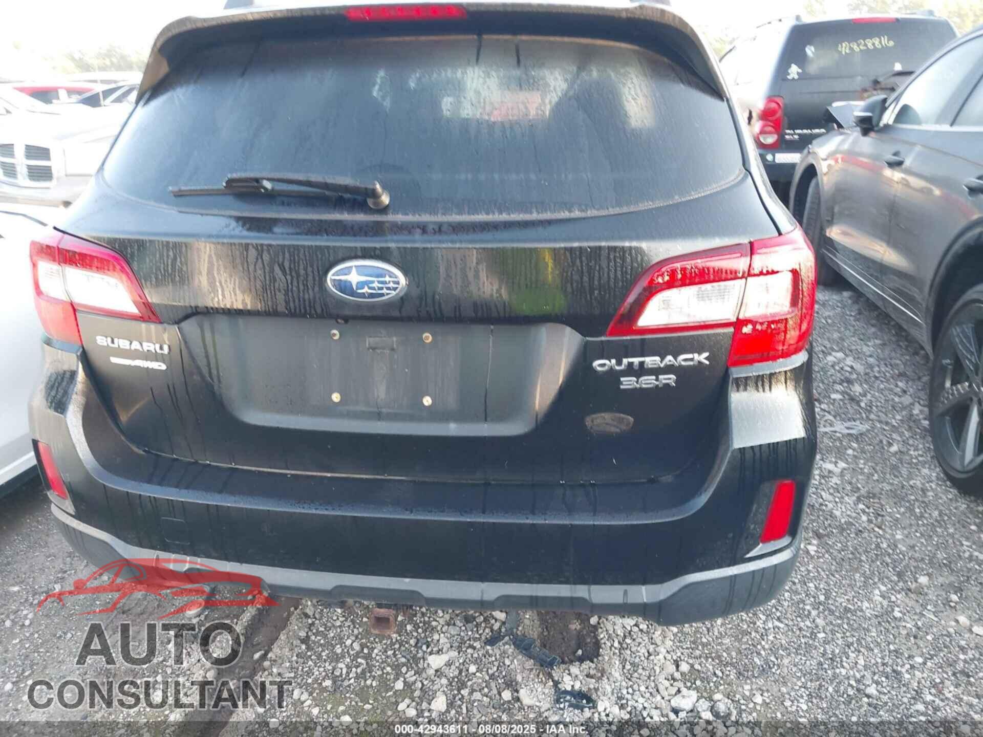 SUBARU OUTBACK 2015 - 4S4BSELC8F3239398