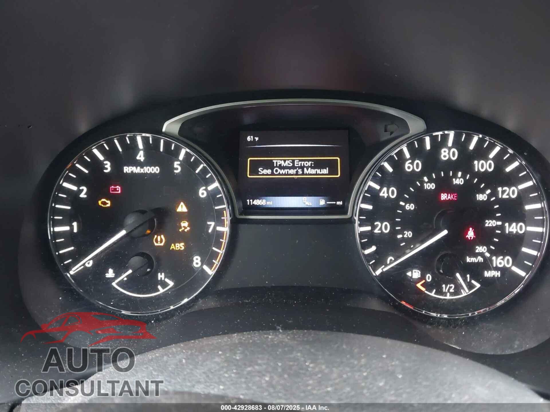 NISSAN PATHFINDER 2017 - 5N1DR2MM9HC633876