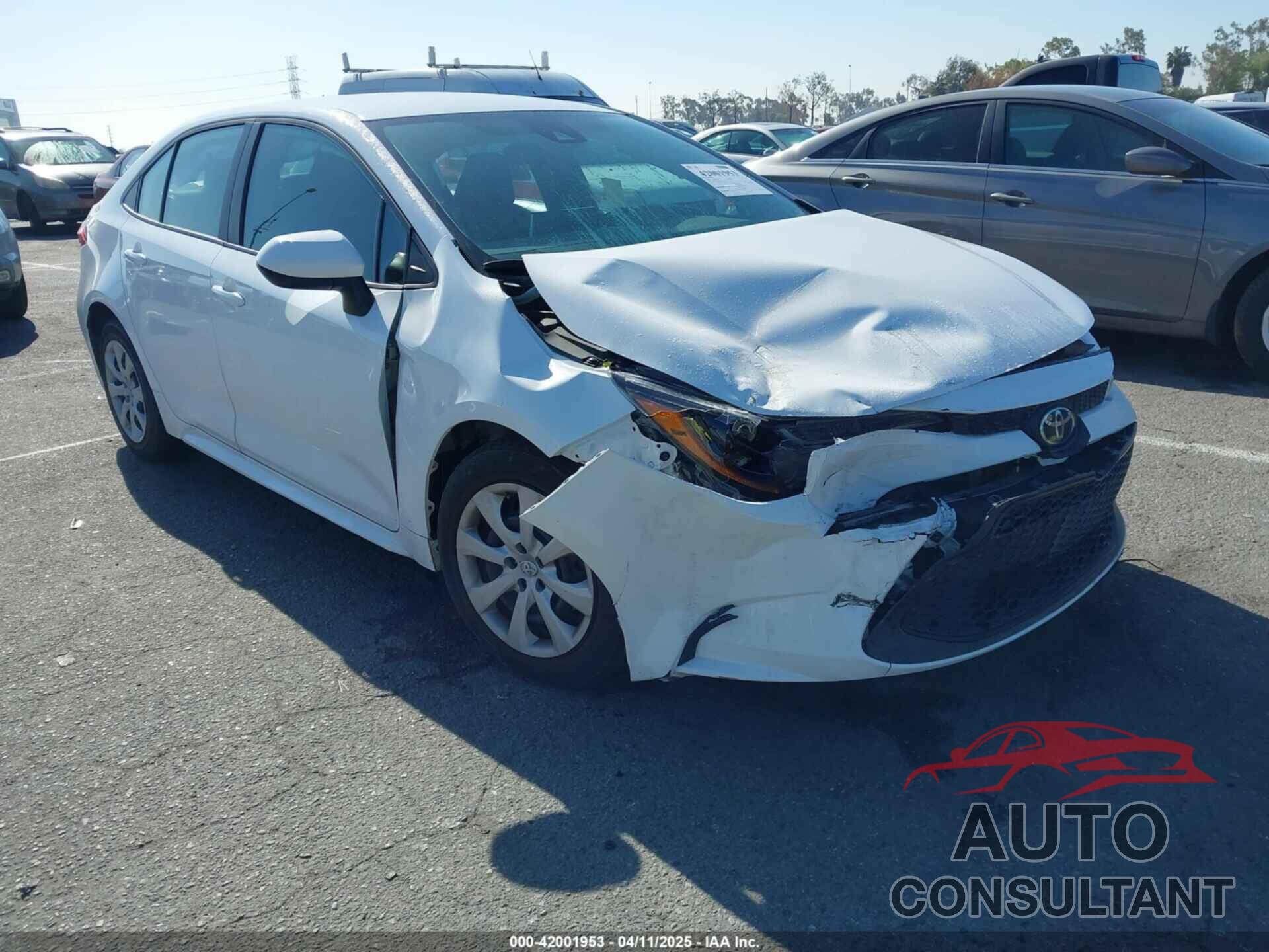 TOYOTA COROLLA 2020 - 5YFEPRAE4LP012856