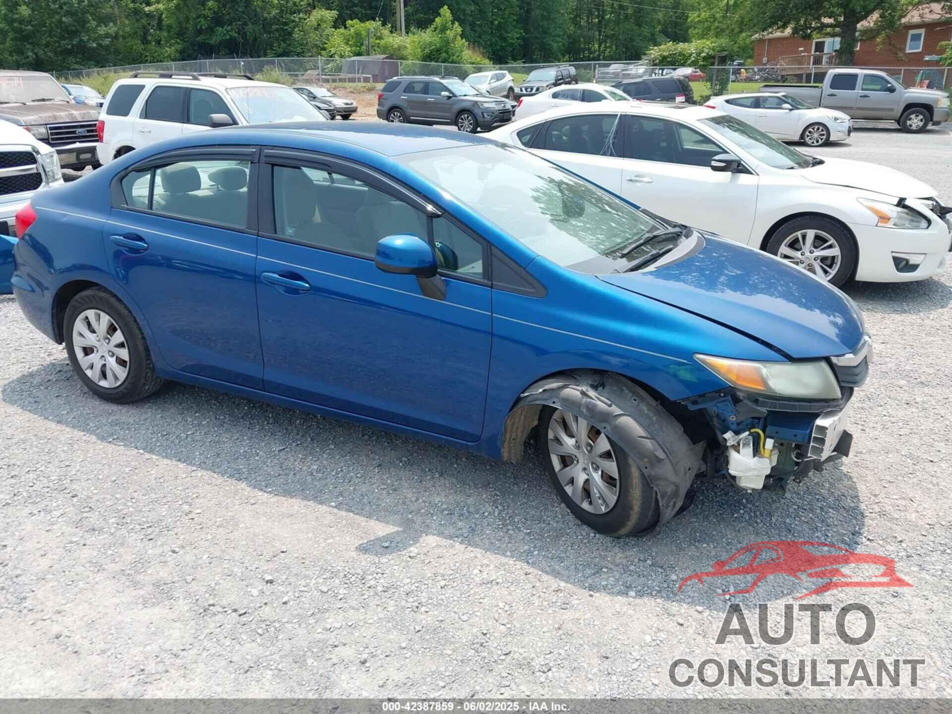 HONDA CIVIC 2012 - 19XFB2F57CE058069