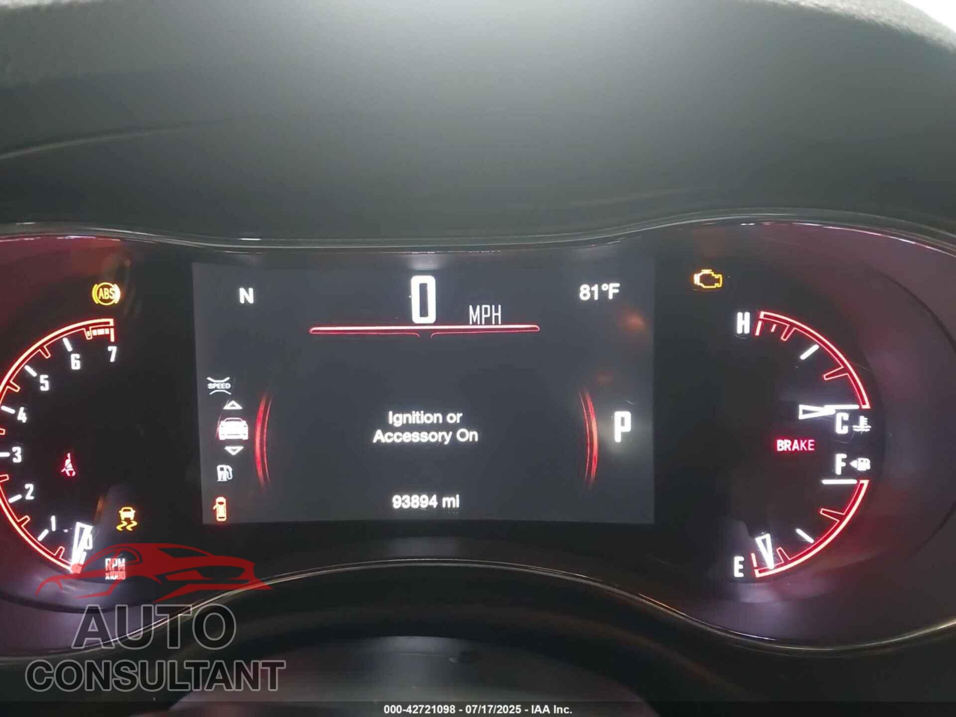 DODGE DURANGO 2017 - 1C4RDJDG6HC961074