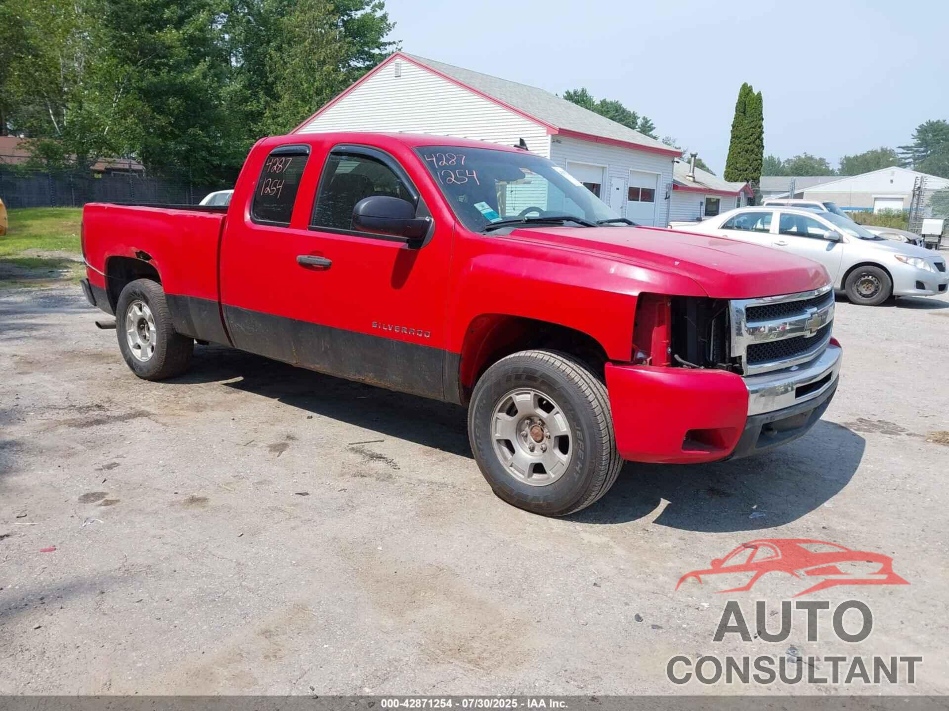 CHEVROLET SILVERADO 1500 2011 - 1GCRKSE39BZ120555