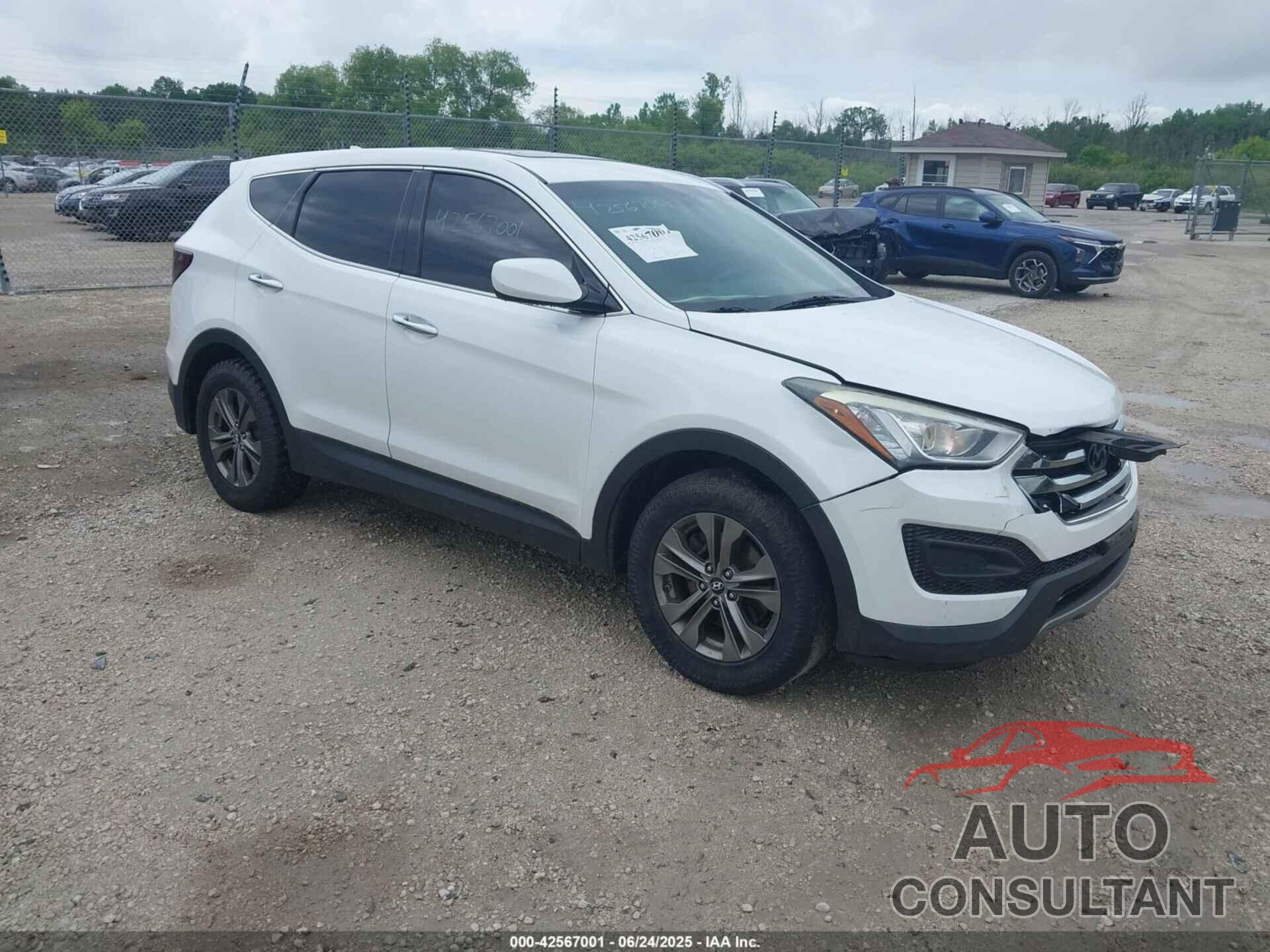 HYUNDAI SANTA FE SPORT 2014 - 5XYZTDLBXEG198543