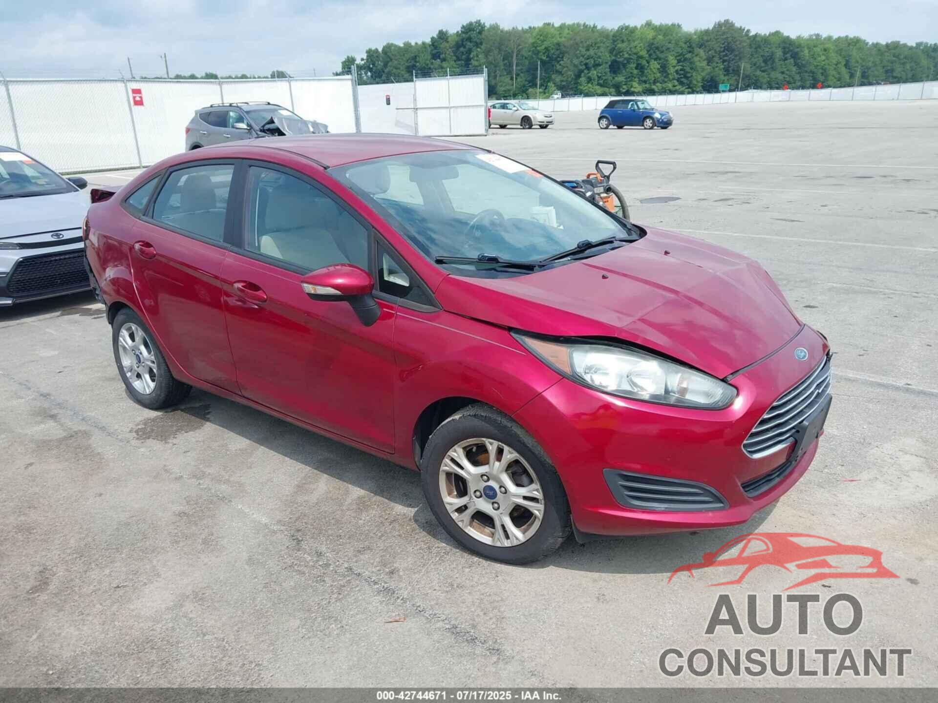 FORD FIESTA 2015 - 3FADP4BJ9FM147973