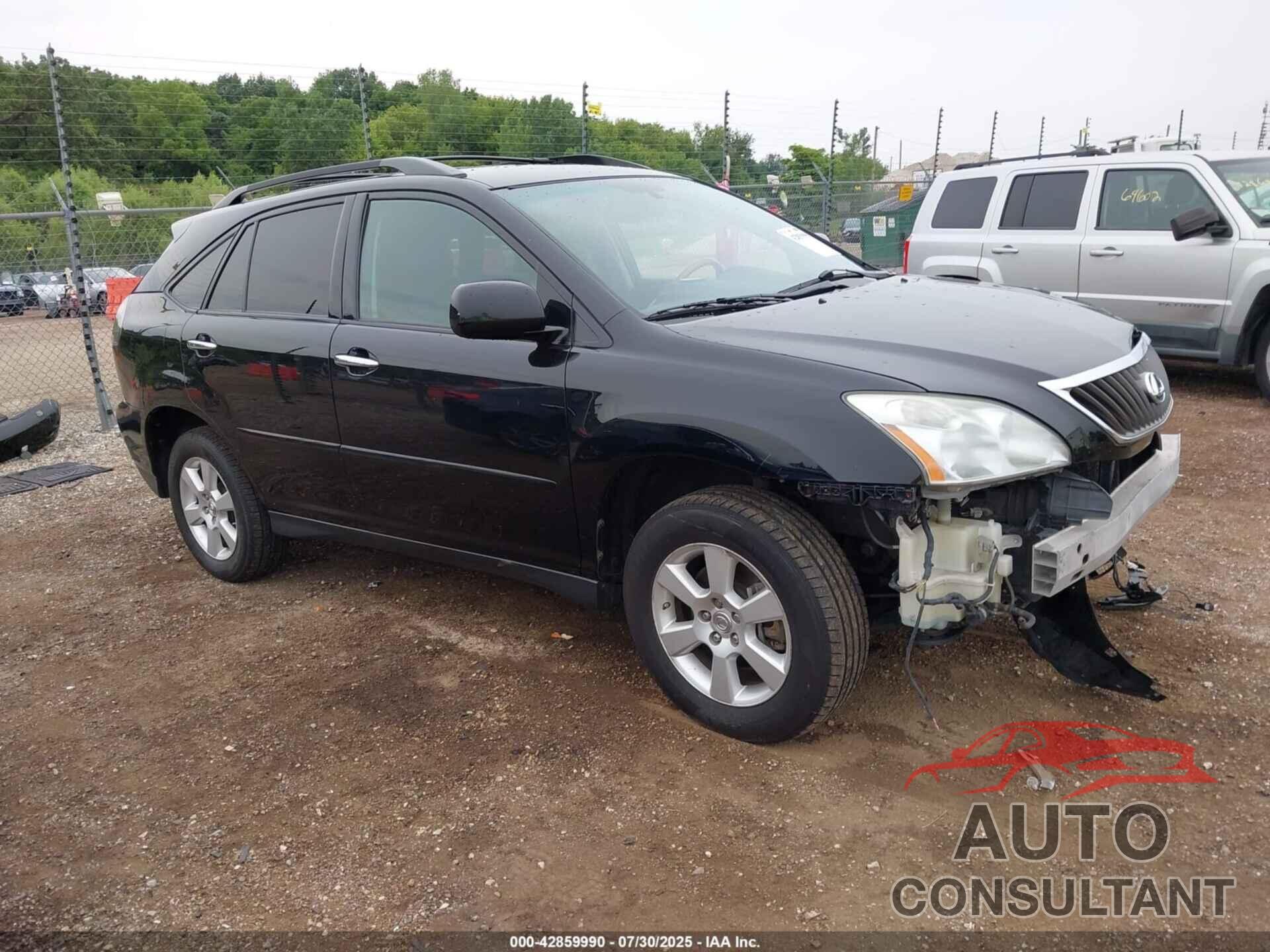 LEXUS RX 350 2009 - 2T2HK31U29C124186