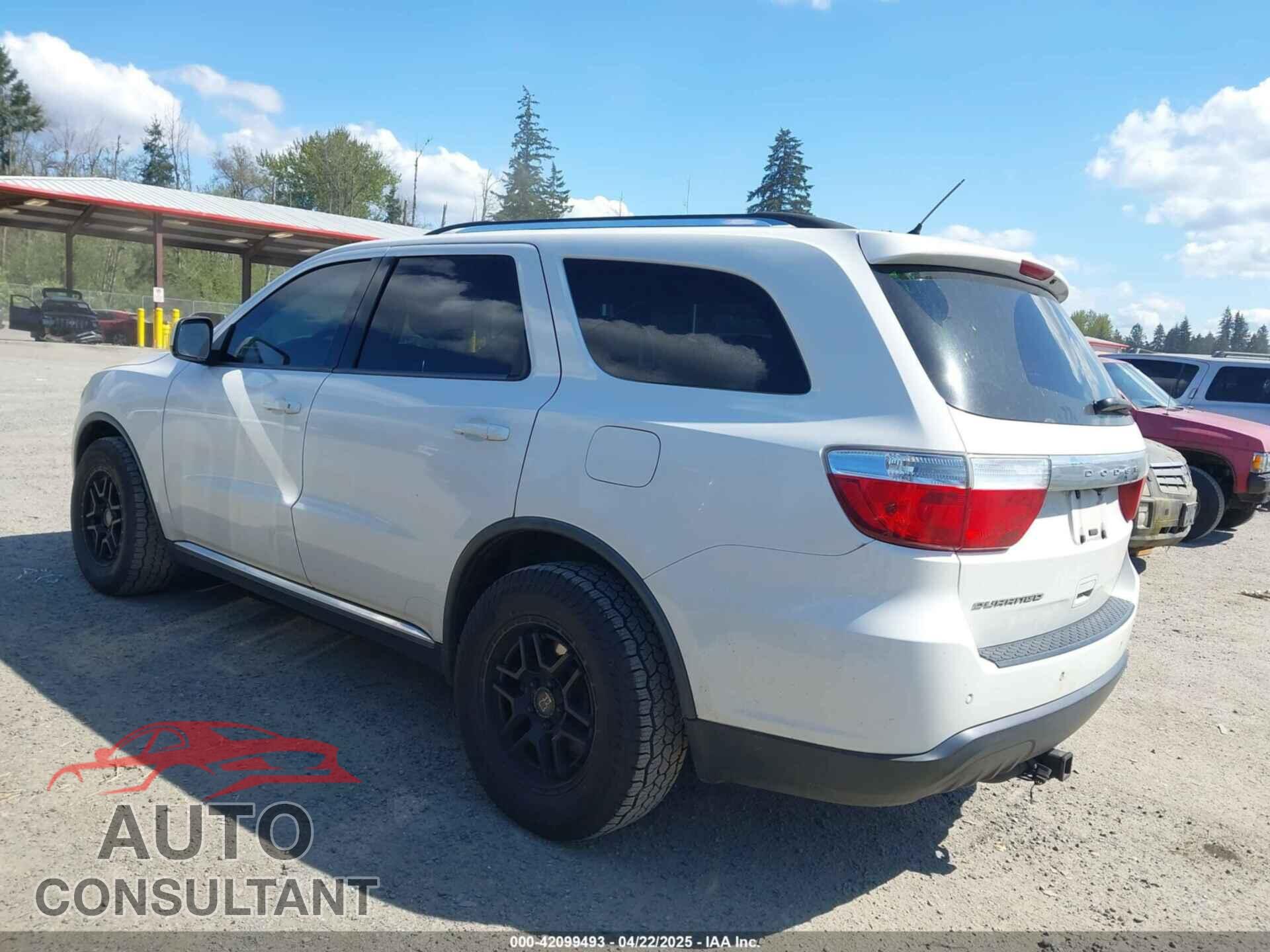 DODGE DURANGO 2011 - 1D4RD2GG0BC653278