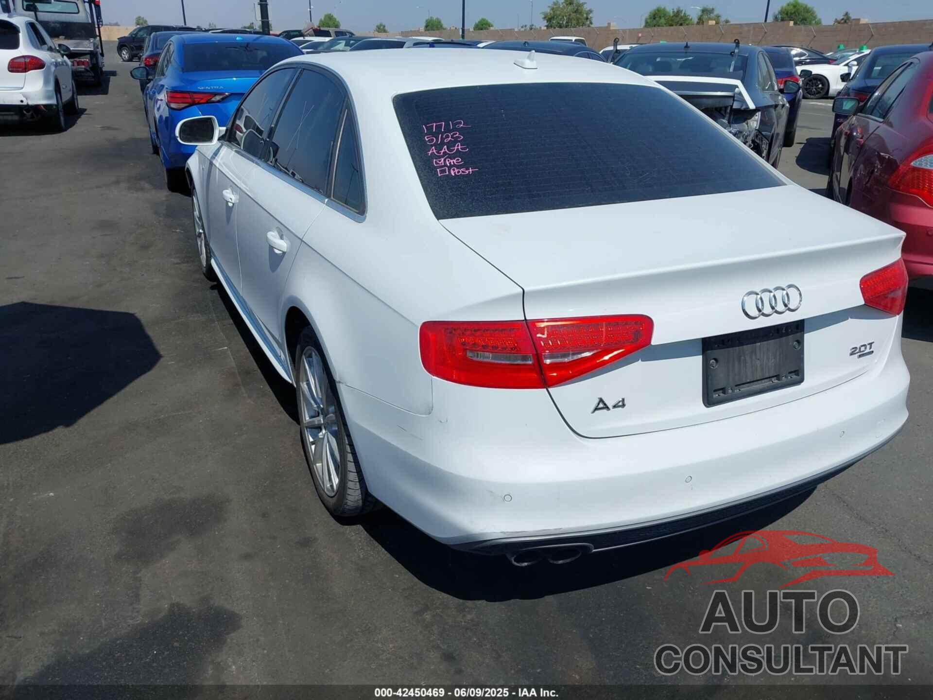 AUDI A4 2014 - WAUFFAFL2EN024646