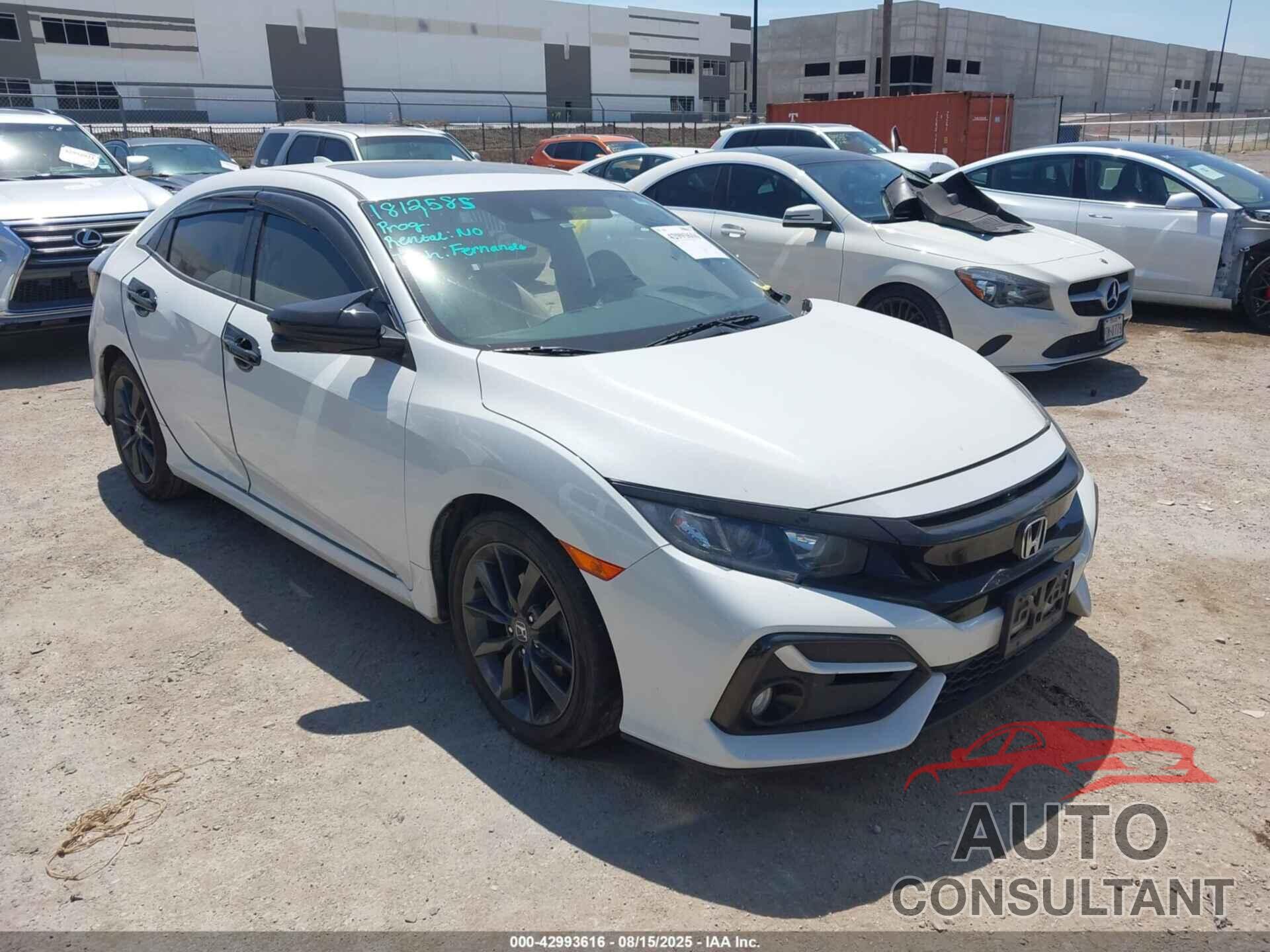 HONDA CIVIC 2020 - SHHFK7H8XLU408209