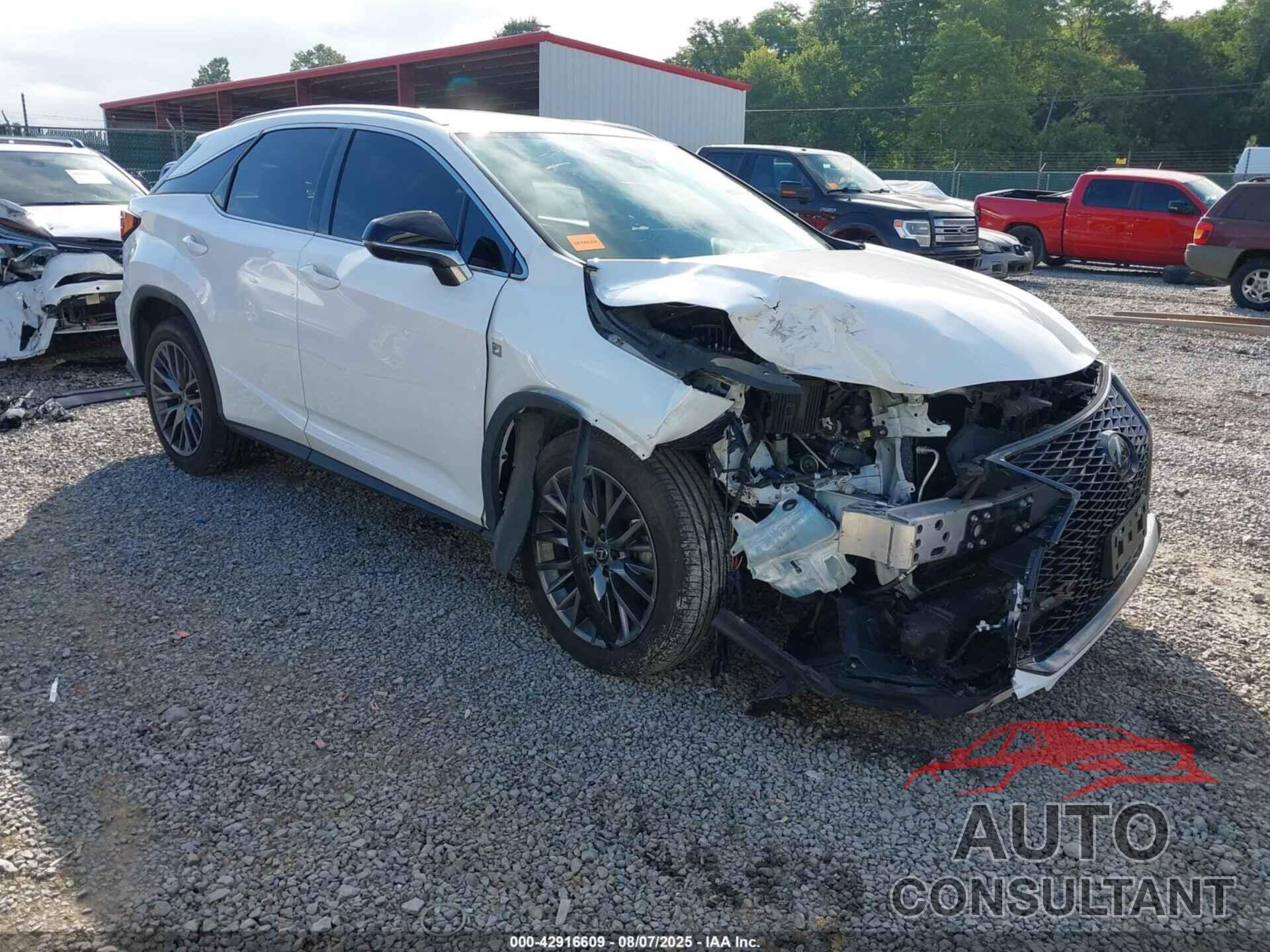 LEXUS RX 350 2022 - 2T2YZMDA1NC343587