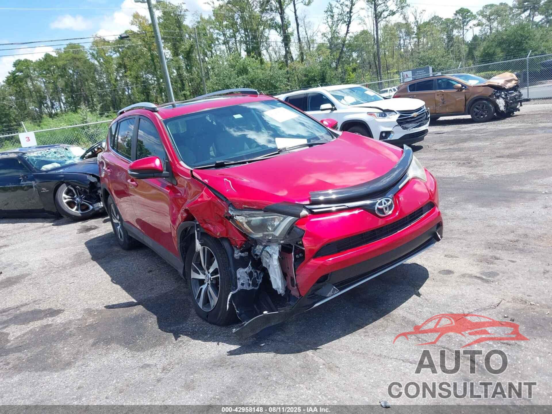 TOYOTA RAV4 2016 - 2T3WFREV5GW296012