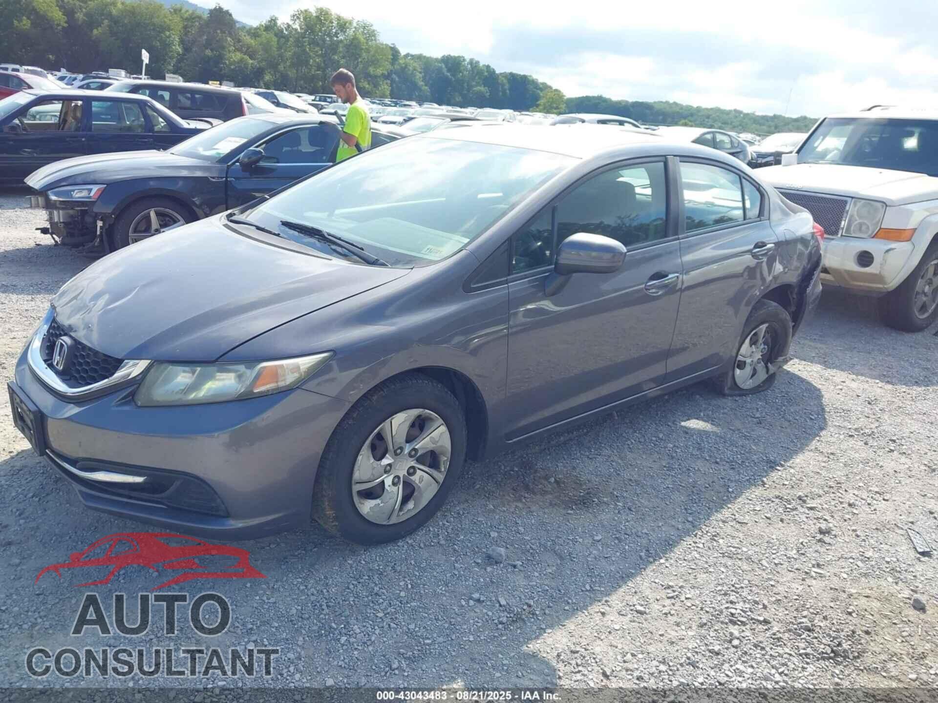 HONDA CIVIC 2014 - 2HGFB2F50EH504488