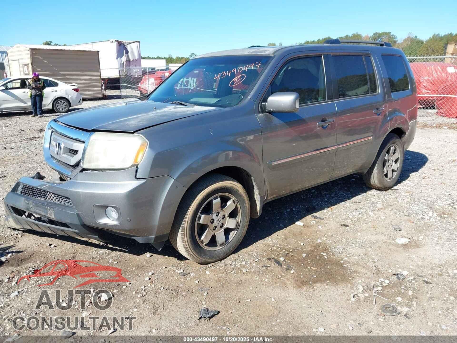 HONDA PILOT 2009 - 5FNYF38919B023193