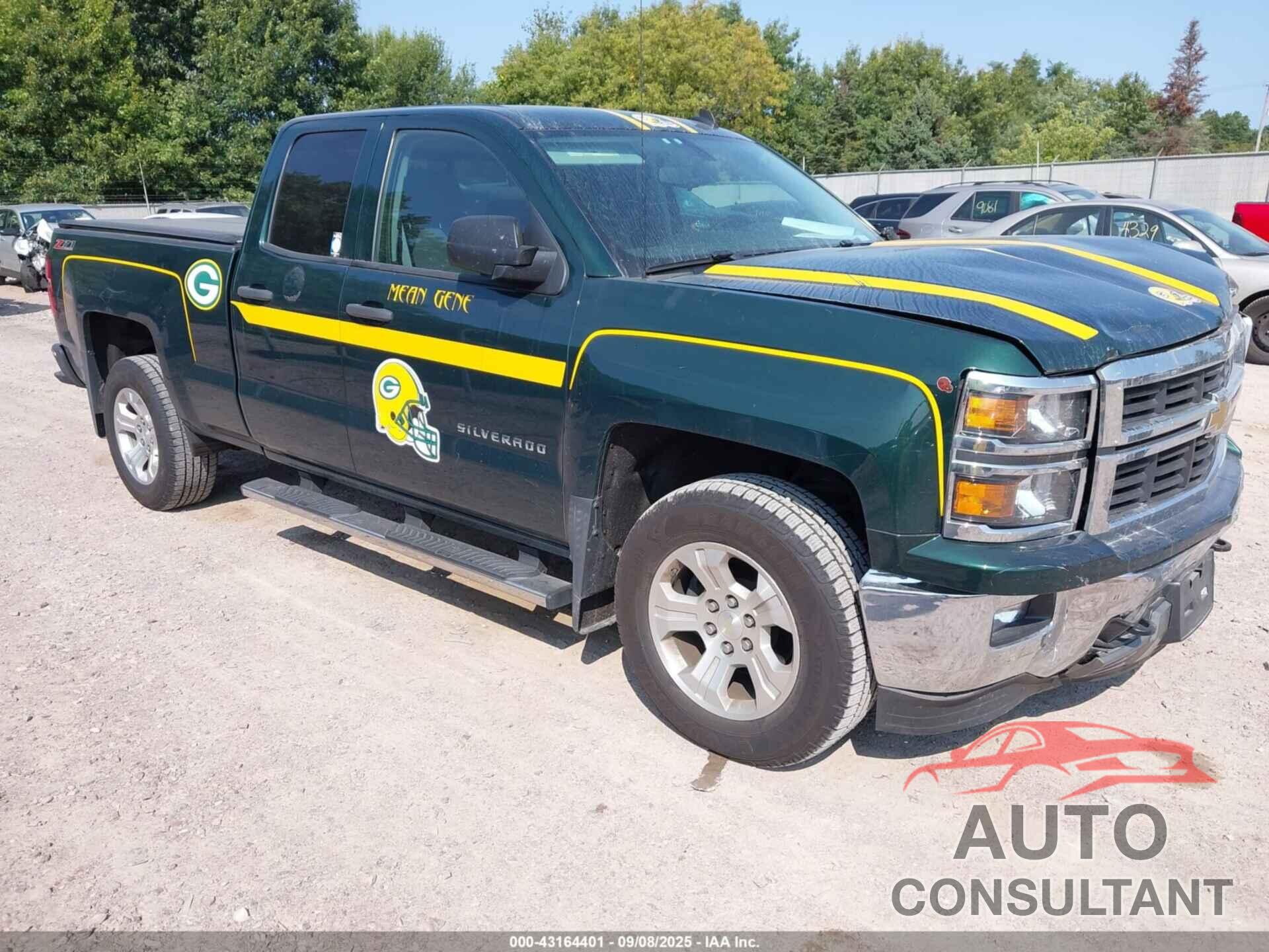 CHEVROLET SILVERADO 1500 2014 - 1GCVKREC9EZ404148