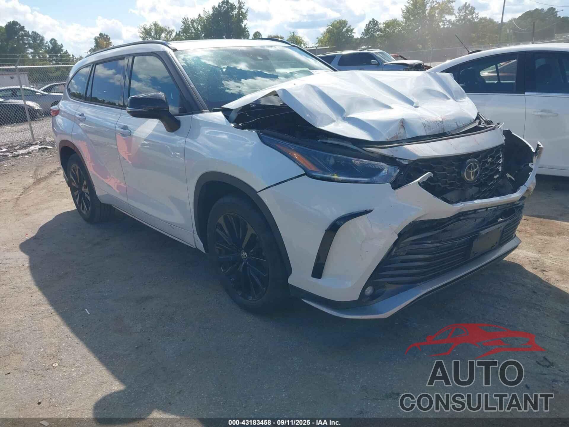 TOYOTA HIGHLANDER 2023 - 5TDKDRAH5PS025330